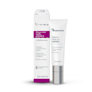 Bálsamo Labial Farmatodo Multi Péptidos Tubo x 10 ml  