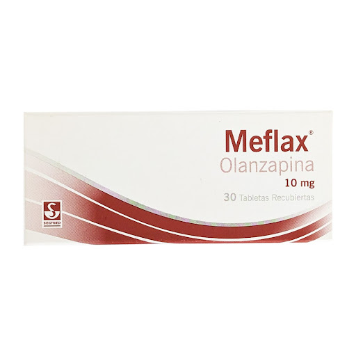 Meflax Olanzapina 10 mg  Siegfried Caja x 30 Tab