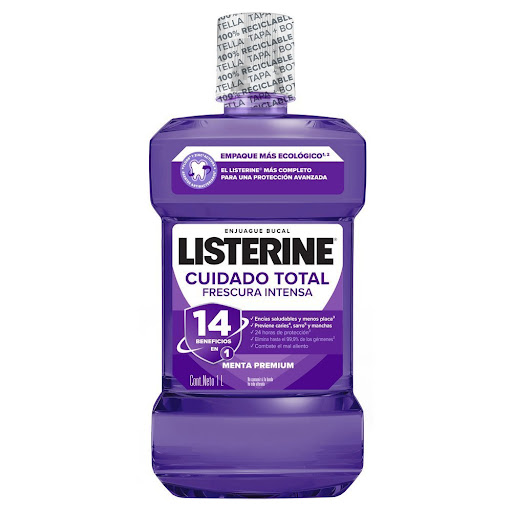 Enjuague Bucal Listerine Cuidado Total x 1 lt