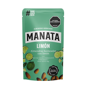 Almendras Horneadas Manata Limón x 30 gr  