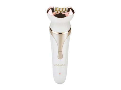 KIT PROFESIONAL  PARA DEPILACIÓN CELESTE 4 EN 1 CMS-200        Cosmos Caja x 1 Presentamos una depiladora versátil que va más allá de la depilación estándar, ofreciendo una experiencia de cuidado personal completa. Equipada con un conjunto de cabezales intercambiables, esta depi
