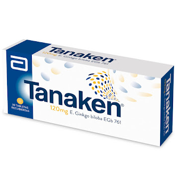 Tanakén 120 mg Caja x 30 Tabletas  