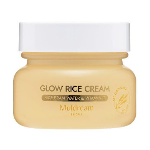 Crema Facial Iluminadora Extracto de Arroz y Vitamina C x 60 Ml Muldream Frasco x 1 