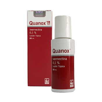 Quanox Ivermecctina 0.1% Loción Frasco x 60 ml  