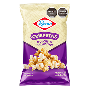 Crispetas Ramo Dulces y   Saladas x 110 gr 
