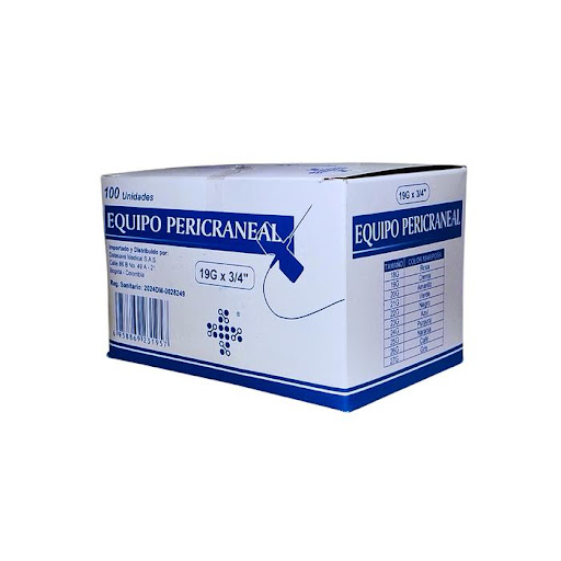 PERICRANEAL 19G X 3/4 DATASAVE Datasave  x 100  