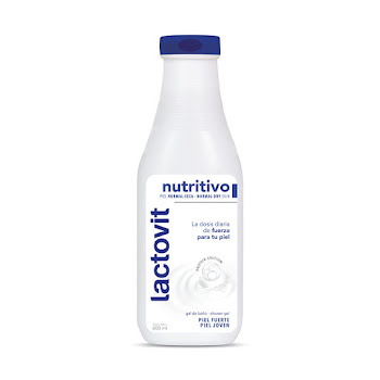 Ducha Lactovit Gel Baño Nutritivo Vitaminas A B E y Proteínas x 600 ml  