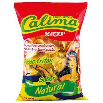 Pasabocas Papas Fritas Calima Sabor Natural x 200 gr  