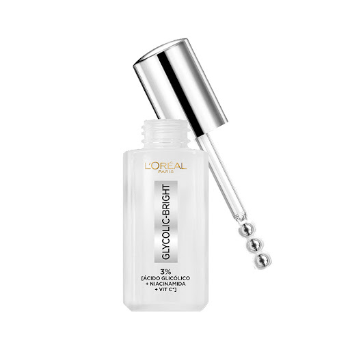 Sérum Ojos Loreal Paris Glycolic Bright Frasco x 20 ml