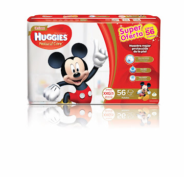 Pañal Huggies Natural Care Unisex Etapa 5 Talla XXG x 56 und undefined