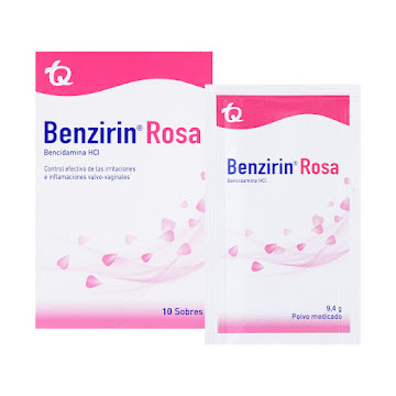 Benzirin Rosa Bencidamina HCI 0.05% Tecnoquímicas Fracción x 1 Sobre  