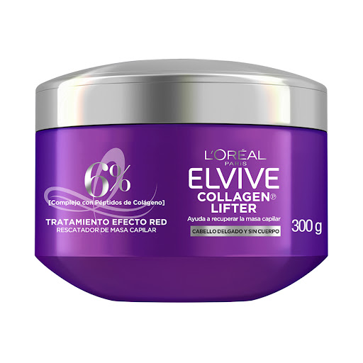 Tratamiento Elvive Collagen Lifter Efecto Red Frasco x 300 g
