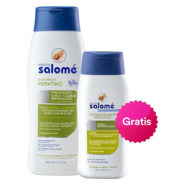 Shampoo Keratin2 Maria Salome x 400 ml + Acondicionador x 200 ml undefined