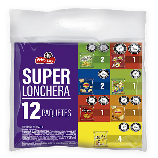 Super Lonchera Frito Lay Paquete x 12 und 