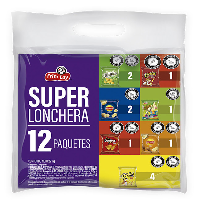 Super Lonchera Frito Lay   Paquete x 12 und 