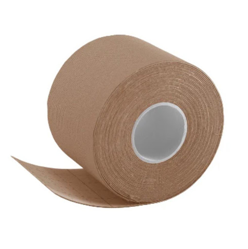 CINTA KINESIOLOGICA BEIGE GMD GMD 1 x 1 Cinta kinesiológica en tono beige, perfecta para ofrecer soporte discreto a músculos y articulaciones. Su diseño elástico proporciona comodidad y efectividad en el tratamiento de lesiones y el alivio 