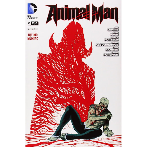 Animal Man No. 4 ECC Libro x 1 ANIMAL MAN NÚM. 04Siguiendo la pista a un gatito, Animal Man cae en manos de los Disidentes, unos fanáticos que se injertan miembros de animales para entrar en comunión con la naturaleza. Lo peor es q