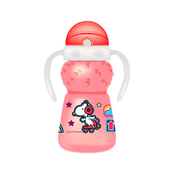 Solo Online Vaso Deportivo Grande   300ml   10 Oz  Marca Peanuts Color Rojo 