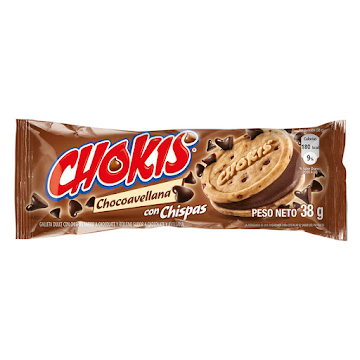 Fraccion Chokis Sandwich Chocoavellana x 38 gr   