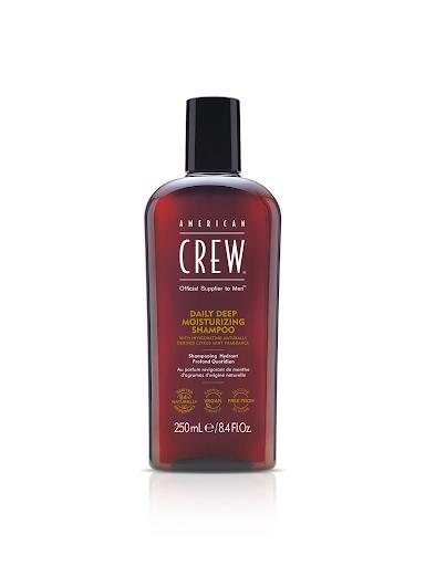 Shampoo Hidratante Profundo Diario American Crew 250 ml American Crew Recipiente x 1 Hidrata intensamente el cabello seco, dejándolo suave, manejable y con aspecto saludable para el uso diario.