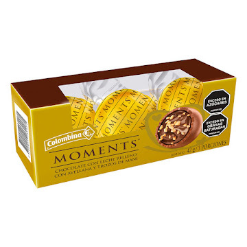 Chocolate Colombina Moments x 42 gr  