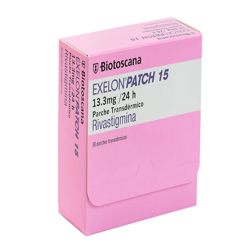 Exelonpatch 15 Rivastigmina 13.3mg Novartis Caja x 30 Parches