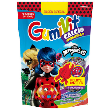 Gomas Gumivit Lady Bug Calcio + Vitamina D x 120 gr undefined