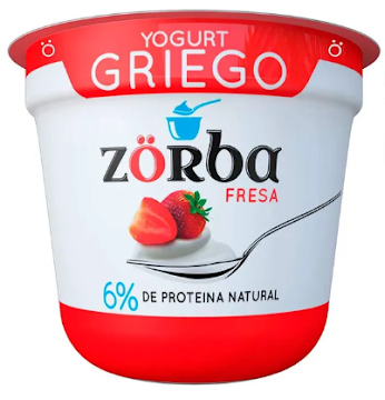 Yogurt Griego Zorba Con Fresa x 135 gr  