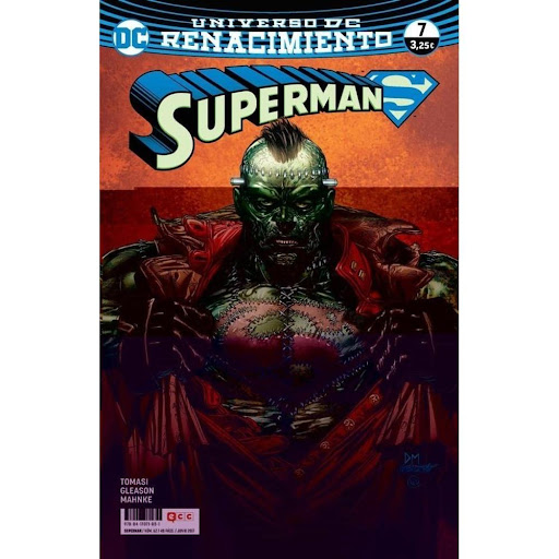 Superman No. 62. 7 Renacimiento ECC Libro x 1.0 SUPERMAN Nº 62/ 7 (RENACIMIENTO)   ¡Espera lo inesperado! El mismísimo Frankenstein visita el Condado de Hamilton, hogar de Superman, ¡y el infierno ha llegado con él! El Hombre de Acero se ve obligad
