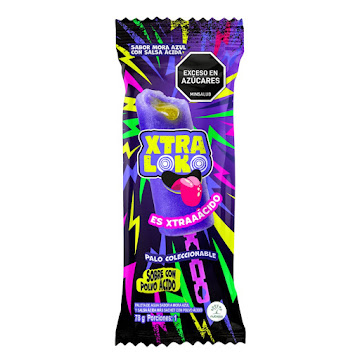 Helado Paleta Xtraloko Ácido Bolsa x 78 gr  