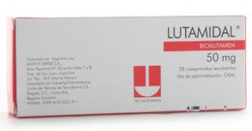 LUTAMIDAL 50 MG  CJ X   28 COMP TECNOFARMA BICALUTAMIDA -REG$-           