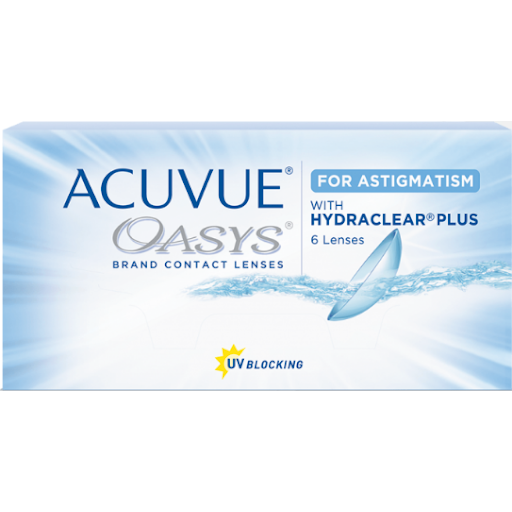 Lentes de Contacto Acuvue Oasys for Astigmatism Caja x 6 und