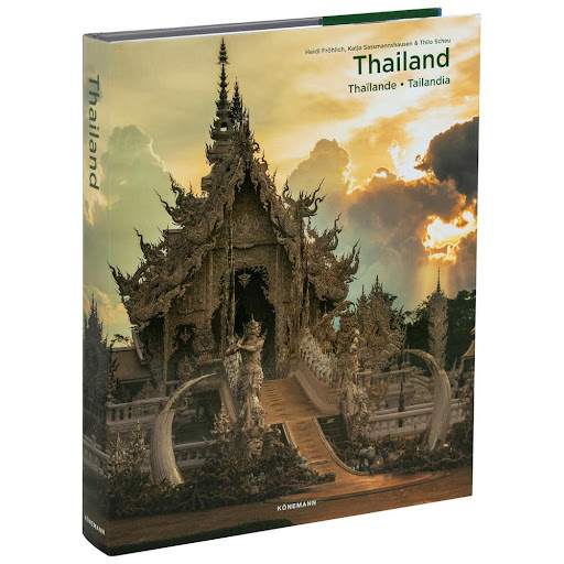 Thailand. Tailandia (T.D) Konemann Konemann Libro x 1.0 Thailand -Tailandia- (T.D)(24)   Monasterios budistas y templos dorados, hermosas playas de arena y aguas turquesas, extrañas formaciones rocosas e islas inmaculadas, pueblos selváticos envueltos en n