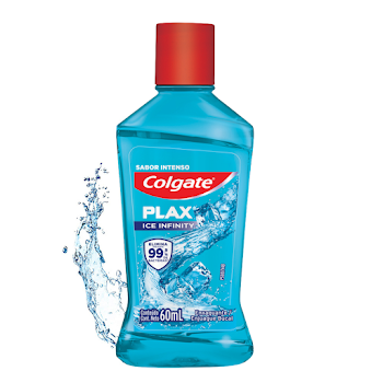 Enjuague Bucal Colgate Plax Ice Infinity Frasco x 60 ml  