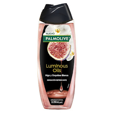 Jabón Líquido Palmolive Corporal Luminous Higo y Orquídea Botella Botella x 390 ml  