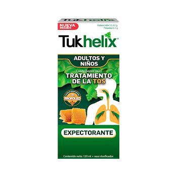 Tukhelix Hedera Helix 0,7% Genoma Jarabe Frasco x 120 ml  