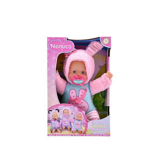 Bebé Nenuco Dress Up - Rosa Nenuco Caja x 1 ĦLos bebés Nenuco son los más bonitos, tiernos, suaves e irresistibles! Su olor a bebé incita a cuidarlos, mimarlos y darles cariño.  Además con Nenuco los pequeños aprenden valores pedagógico