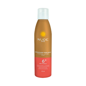 Bronceador Nude Aerosol Con Extracto De Coco SPF 6 x 177 ml  