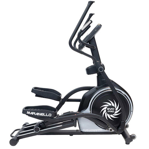 Bicicleta elíptica EVOLUTION FITNESS Maranello EVOLUTION FITNESS Individual x 1 Disfruta de un entrenamiento cardiovascular efectivo y completo con la Bicicleta Elíptica EVO Maranello. Esta máquina para hacer ejercicio es perfecta para usuarios de todos los niveles, esta biciclet