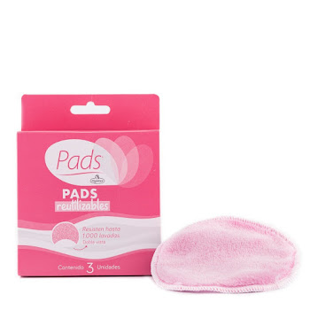 Pads Higietex   Reutilizables x 3 und  