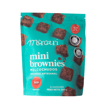 Brownie Mercari   Melcochudo Paquete x 8 und 