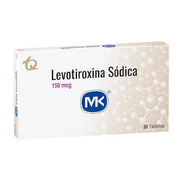 Levotiroxina Sódica 150mcg Mk Caja x 30 Tabletas  