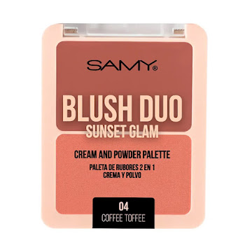 Rubor Samy Duo Sunset Glam Tono 04 Estuche x 7.4 g  