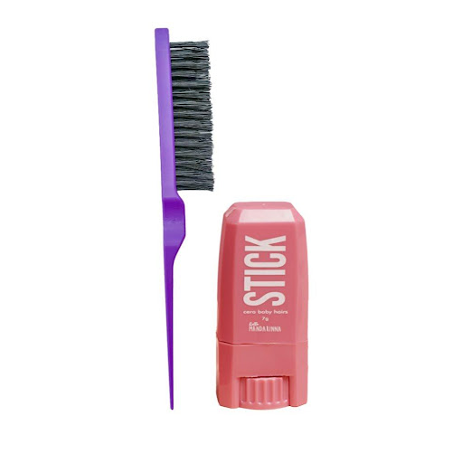 Stick Baby Hairs Cera para cabello + Cepillo  clean look MANDARINNA BOG UNIDAD  x 2 