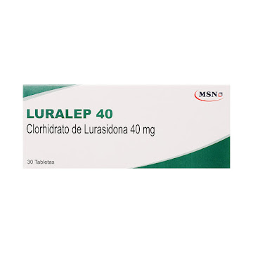 Luralep Clorhidrato de Lurasidona 40 mg MSN Caja x 30 Tabletas  