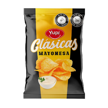 Papas Yupi Clásicas   Mayonesa x 105 gr 