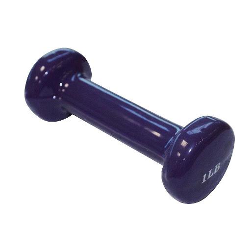 070207 MANCUERNA 1 L ENCAUCHETADA SPORT FITNES Sport Fitness Individual x 1 Diseñada para entrenamientos de fuerza y tonificación, con recubrimiento en caucho para mayor comodidad y agarre seguro.Características:Peso: 1 libras (0.45 kg)Material: Núcleo de hierro con recubrimi