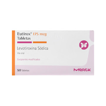 Eutirox Levotiroxina Sódica 175 mcg Merck Caja x 50 Tabletas  
