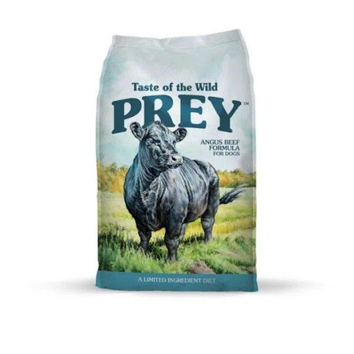 TASTE OF THE WILD PREY C ANGUS 25 LB TASTE OF THE WILD  x 1 Prey Angus Beef Formula para perros presenta carne de res Angus criada en pastos como el primero de solo cuatro ingredientes clave. A pesar de tener ingredientes limitados, su perro no se perderá el s
