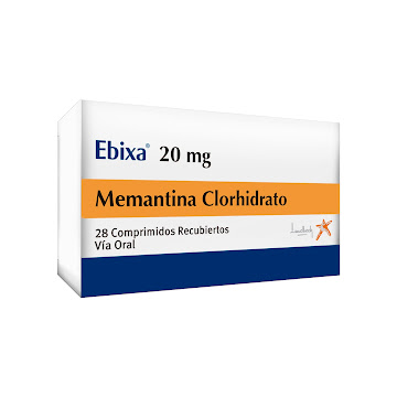Ebixa Memantina 20 mg Suiphar Caja 28 Comprimidos  
